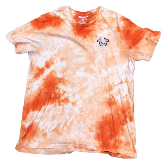 Vintage True Religion Buddha Logo Crew XXL Tie Dye - Picture 3 of 6